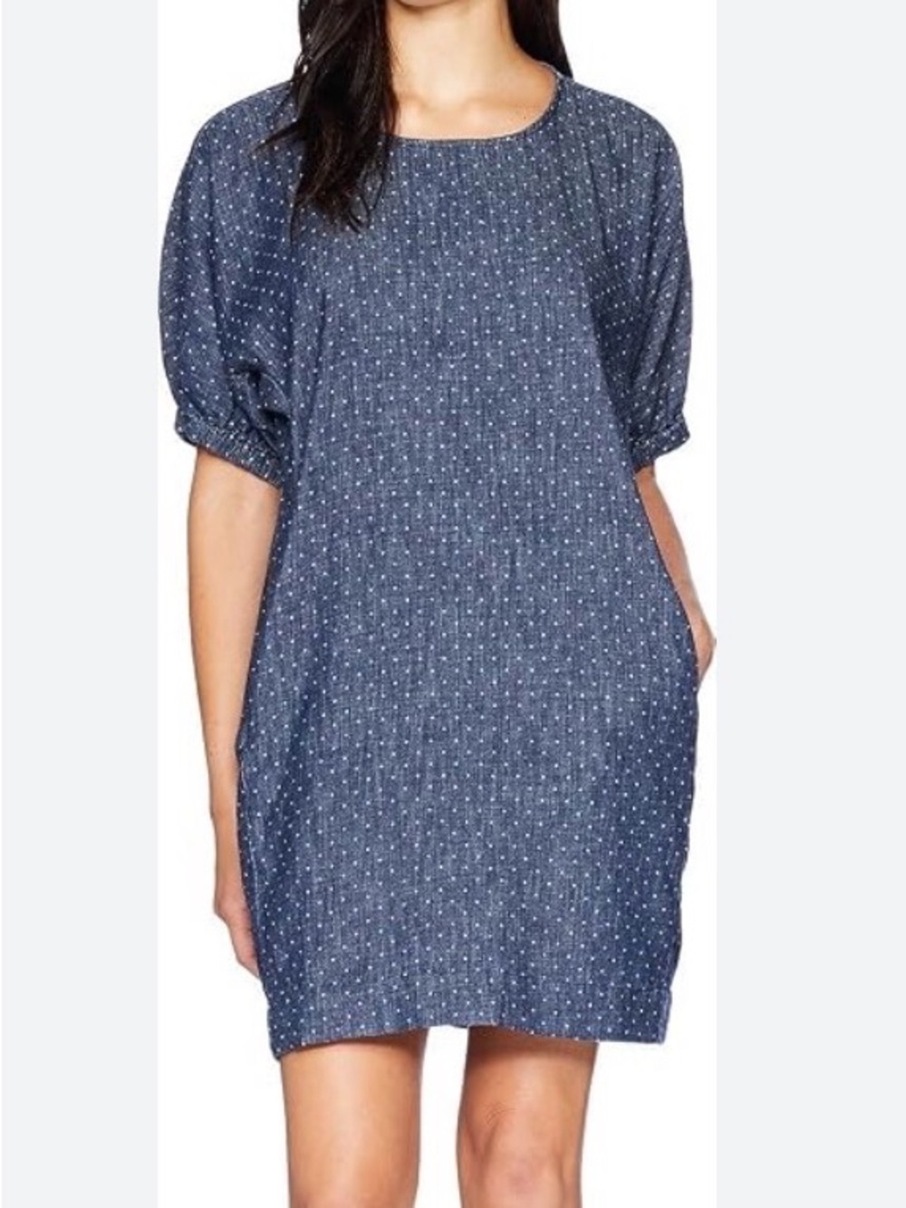 Lucky Brand Women’s Polka Dot Saturday Mini Dress
Chambray Denim
Small